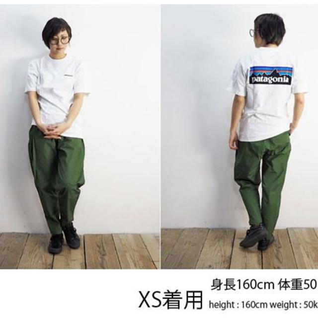 即日発送 新品 XS パタゴニアP6 ロゴ オーガニックTシャツ白2018