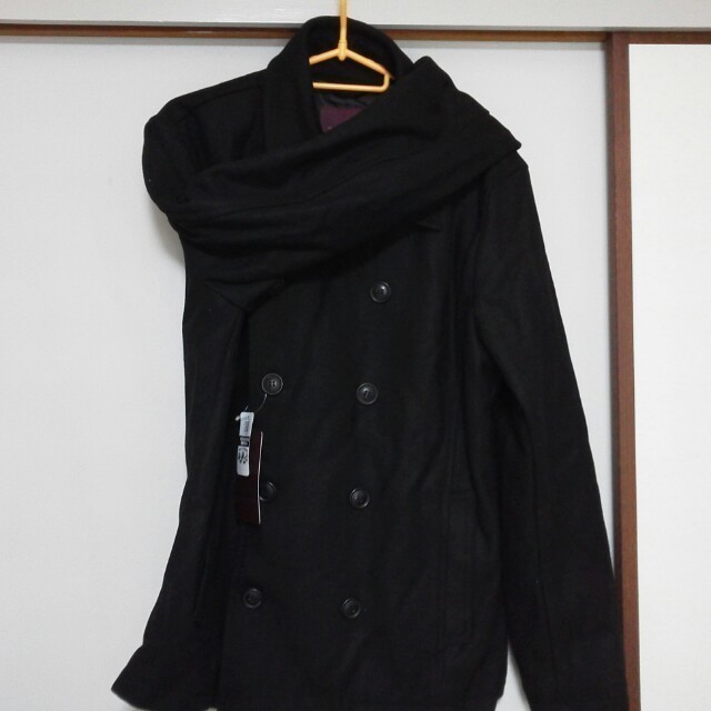 メンズウールトレンチコートXL  レディースのジャケット/アウター(トレンチコート)の商品写真