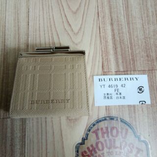 バーバリー(BURBERRY)のBURBERRY新品小銭入れ(コインケース/小銭入れ)