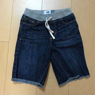 オールドネイビー(Old Navy)の大人気★美品★オールドネイビー★カットオフデニム★ハーフパンツ★100cm(パンツ/スパッツ)