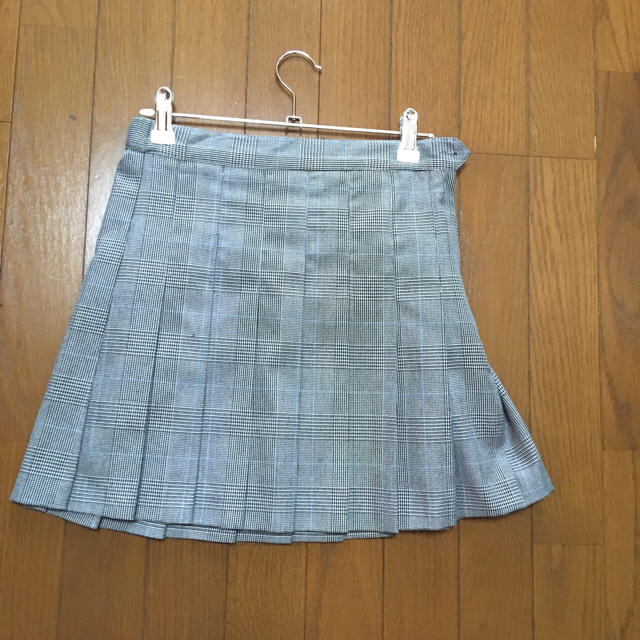 WEGO(ウィゴー)のグレンチェック プリーツスカート レディースのスカート(ミニスカート)の商品写真