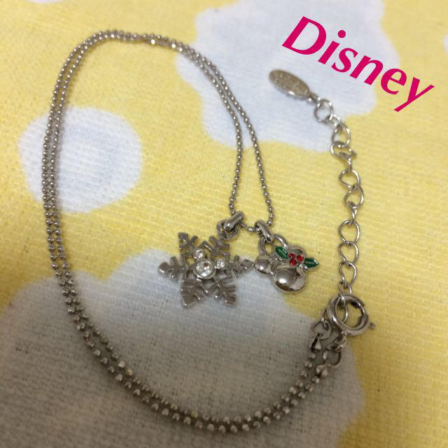 Disney(ディズニー)のミッキー★クリスマスネックレス・TDL レディースのアクセサリー(ネックレス)の商品写真