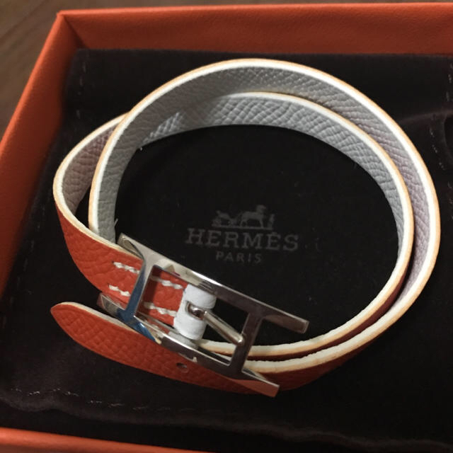 エルメス ブレスレット 革 未使用品 美品 エルメス ブレスレット 革 未使用品 美品