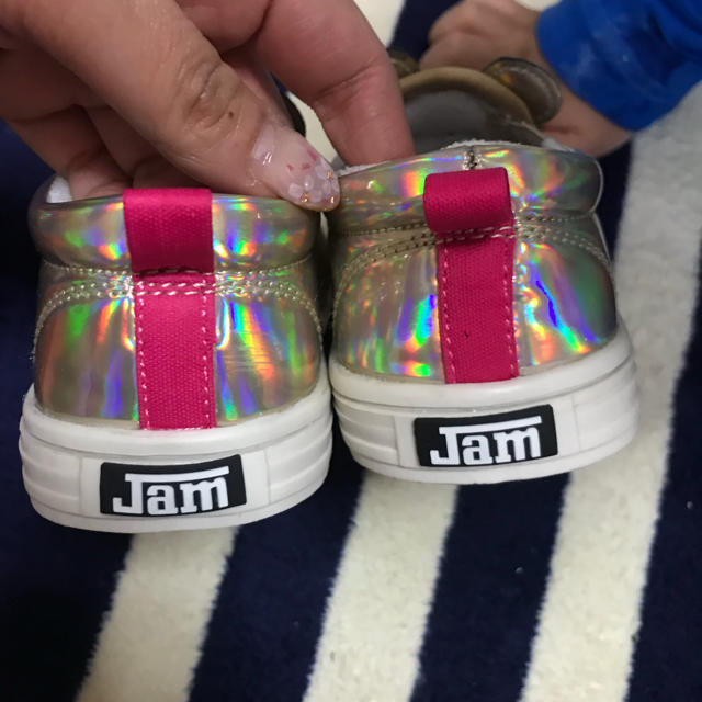 JAM(ジャム)のJAM スリッポン キッズ/ベビー/マタニティのキッズ靴/シューズ(15cm~)(スリッポン)の商品写真
