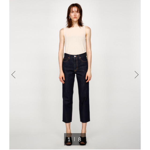 moussy(マウジー)のJW OW Tapered レディースのパンツ(デニム/ジーンズ)の商品写真