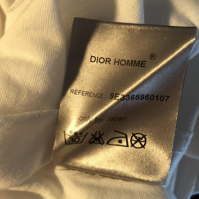 DIOR HOMME(ディオールオム)のDior homme Tシャツ 白黒あります メンズのトップス(Tシャツ/カットソー(半袖/袖なし))の商品写真