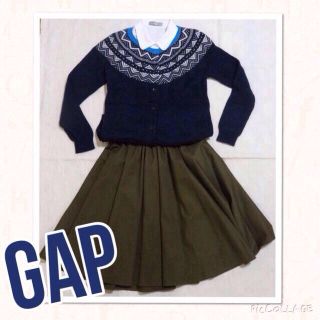 ギャップ(GAP)のGAP❤️長袖柄カーディガン(カーディガン)