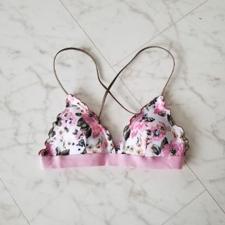 エイチアンドエム(H&M)のmia様専用　H&M　水着　ビキニ　花柄　ピンク　カーキ　エイチアンド(水着)