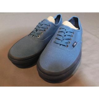 ヴァンズ(VANS)の単色デニムカラー キャンバス素材 バンズ【Authentic】24.5㌢ (スニーカー)