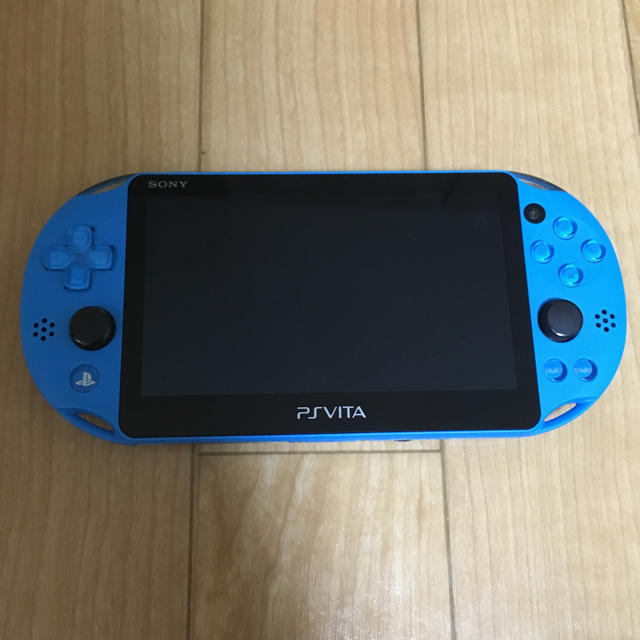 ゲームソフト/ゲーム機本体psvita 青