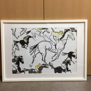 Hermes - エルメス HERMES 壁紙【フィニッシュ柄 ホワイト】特大サイズ