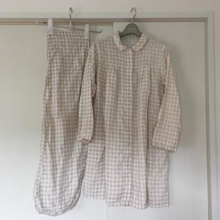 ムジルシリョウヒン(MUJI (無印良品))のhmomさま専用 無印良品 マタニティ 授乳 パジャマ S〜M(マタニティパジャマ)