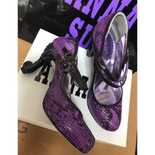 アナスイ(ANNA SUI)のANNA SUI 猫足パンプスサイズ24cm日本製(ハイヒール/パンプス)