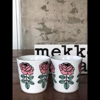 マリメッコ(marimekko)の廃番♡希少レア♡大人気完売商品♡marimekko ヴィヒキルースラテマグペア(グラス/カップ)