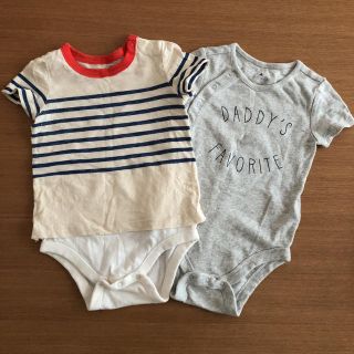 ベビーギャップ(babyGAP)の70㎝ロンパースセット(ロンパース)