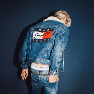 【最終値下げ】Tommy Jeans ボアデニムジャケット