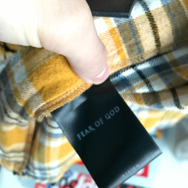 FEAR GOD - fear of god flannel shirtの通販 by からしー's shop｜フィアオブゴッドならラクマ OF 2022得価