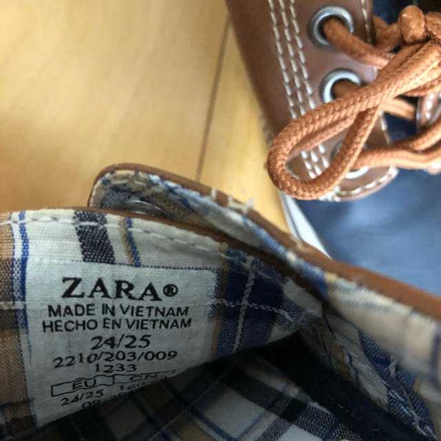 ZARA(ザラ)のZARA キッズシューズ  キッズ/ベビー/マタニティのキッズ靴/シューズ(15cm~)(その他)の商品写真