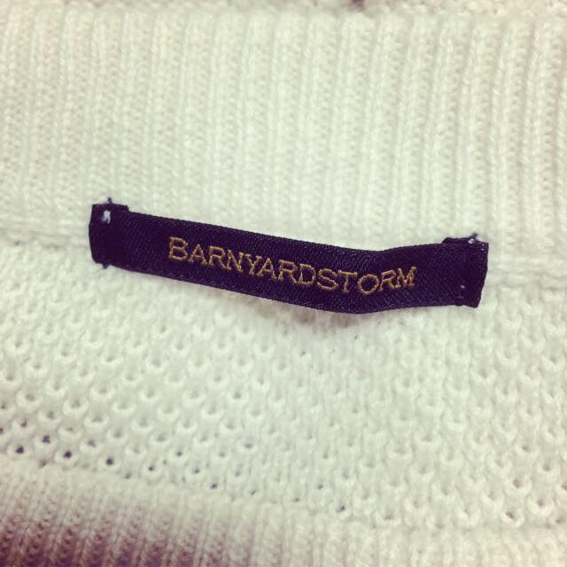 BARNYARDSTORM(バンヤードストーム)のコットンニット レディースのトップス(ニット/セーター)の商品写真