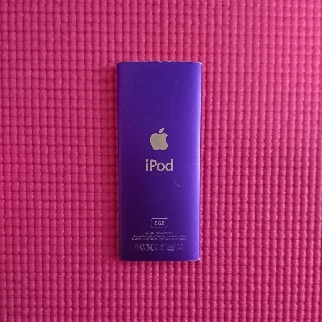 Apple(アップル)のipod nano 第4世代 スマホ/家電/カメラのオーディオ機器(ポータブルプレーヤー)の商品写真