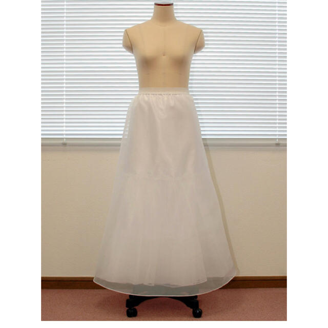 スレンダー用パニエ レディースのフォーマル/ドレス(ウェディングドレス)の商品写真