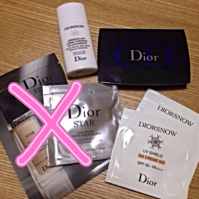Dior(ディオール)のDior サンプルセット❤︎ コスメ/美容のベースメイク/化粧品(その他)の商品写真