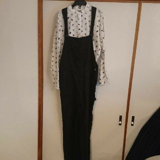 ネストローブ(nest Robe)のTyamai paris リネンサロペット 専用(サロペット/オーバーオール)