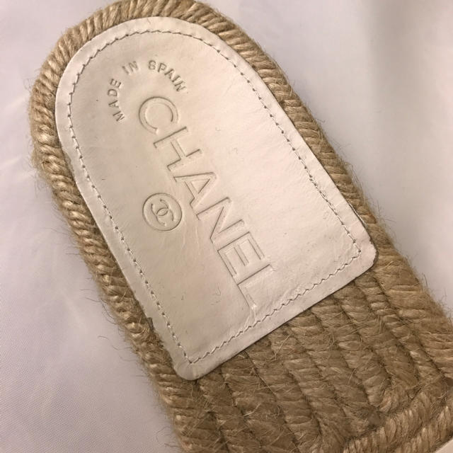 CHANEL シャネル サンダル 白