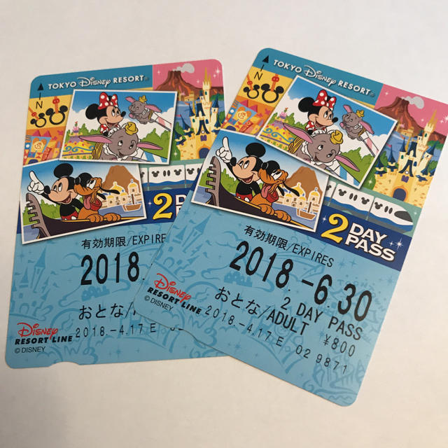 ディズニーリゾートライン2DAYPASS