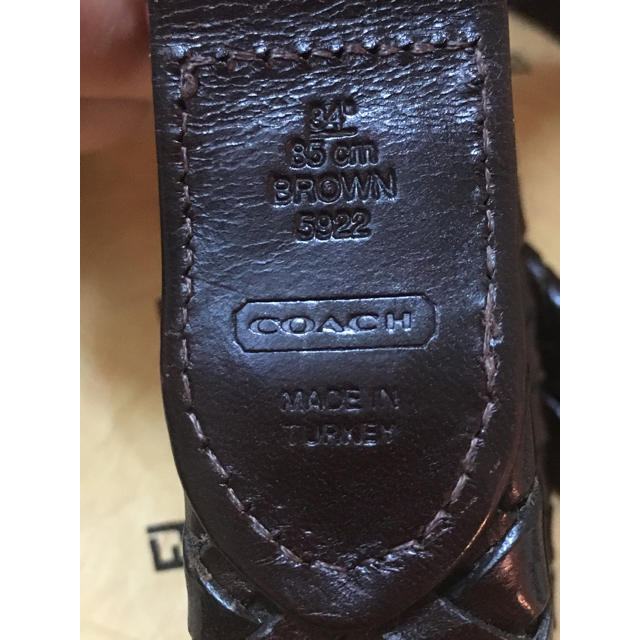 COACH(コーチ)のm-0-m様 専用 メンズのファッション小物(ベルト)の商品写真