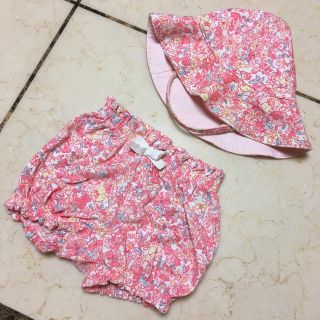 ベビーギャップ(babyGAP)のショーパン＆帽子 ネクスト ザラベビー ジンボリー プティマイン ミキハウス(パンツ)