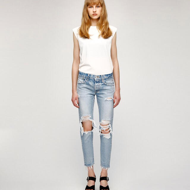 魅了 moussy - デニム マウジー 新品・未使用 デニム+ジーンズ