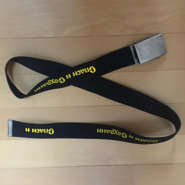 Gosha Rubchinskiy belt Black yellowのサムネイル