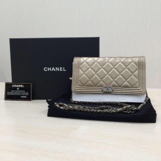 シャネル(CHANEL)のCHANEL ☆ ボーイシャネル チェーンウォレット シャネル(ショルダーバッグ)