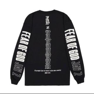 フィアオブゴッド(FEAR OF GOD)のFear of god jay z ロンT 新品 L(Tシャツ/カットソー(七分/長袖))