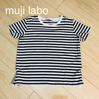 ムジルシリョウヒン(MUJI (無印良品))のムジラボ ボーダーTシャツ(Tシャツ(半袖/袖なし))