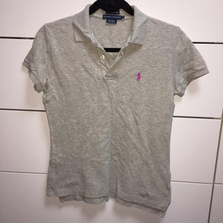ラルフローレン(Ralph Lauren)の本日限定 ラルフ ralphlauren Tシャツ ポロシャツ グレー ピンク(ポロシャツ)