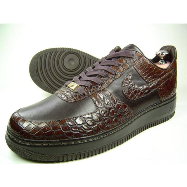 NIKE AIR FORCE1 LUX '07 BRQ BROWN