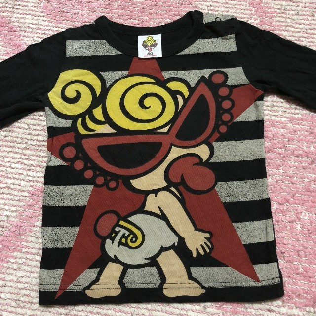 HYSTERIC MINI(ヒステリックミニ)の61、ヒスミニ　ロンt キッズ/ベビー/マタニティのベビー服(~85cm)(Ｔシャツ)の商品写真