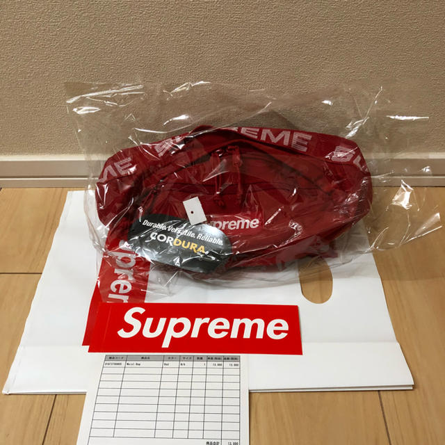 【専用出品】Supreme ウエストバッグ レッド