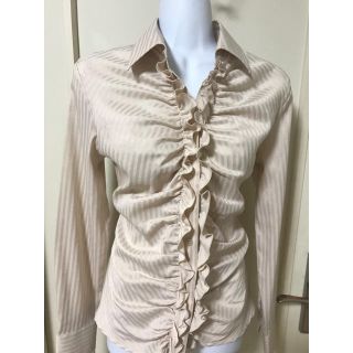 ナラカミーチェ(NARACAMICIE)の美品✳︎ナラカミーチェ✳︎ストレッチシャツブラウス(シャツ/ブラウス(長袖/七分))