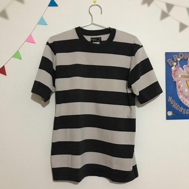 agnes b.(アニエスベー)のアニエス・ベーボーダーTシャツ メンズのトップス(Tシャツ/カットソー(半袖/袖なし))の商品写真