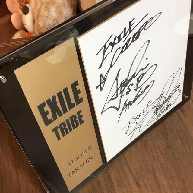 Exile Tribe Exile アツシ タカヒロ サインの通販 By S エグザイル トライブならラクマ