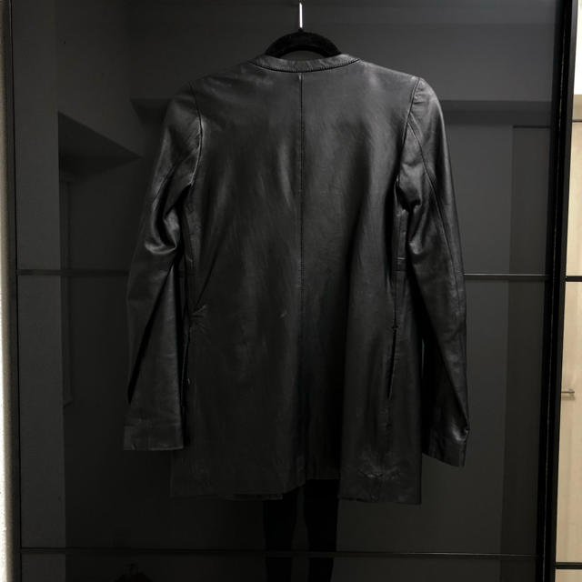 MERCURYDUO(マーキュリーデュオ)のMercury Duo/Leather Jacket/Black レディースのジャケット/アウター(毛皮/ファーコート)の商品写真