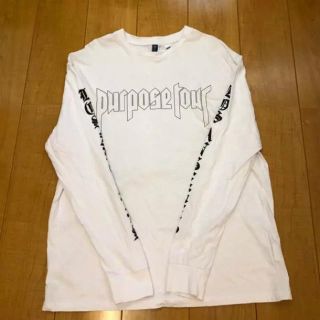 エイチアンドエム(H&M)のPurpose tour Justin Bieber ロンt(Tシャツ/カットソー(七分/長袖))