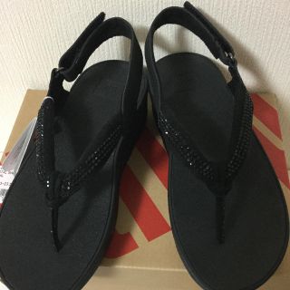 フィットフロップ(fitflop)のフィットフロップ  クリスタル  US6(サンダル)