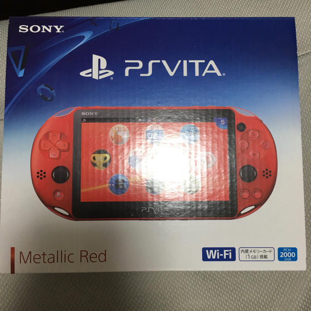 PlayStation Vita Wi-Fiモデル メタリック・レッド 携帯用ゲーム PlayStation Vita Wi-Fiモデル メタリック・レッド 携帯用ゲーム