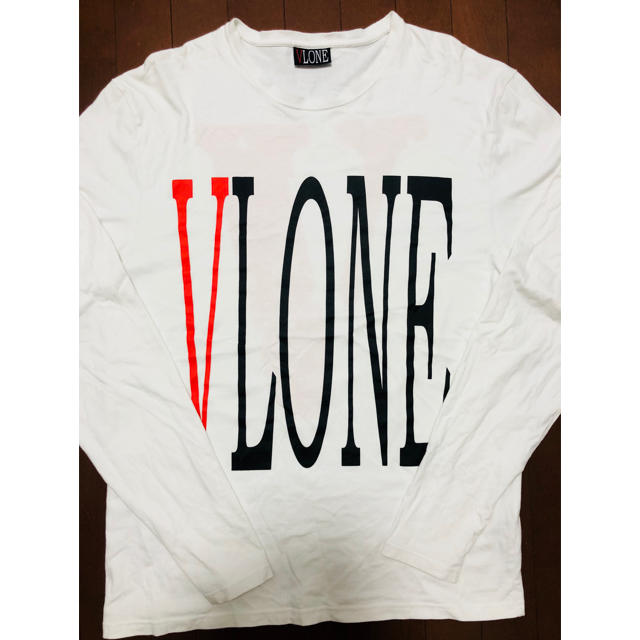 Supreme(シュプリーム)のVLONE ロゴ プリント リバーシブル ロングスリーブ カットソー メンズのトップス(Tシャツ/カットソー(七分/長袖))の商品写真