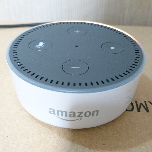 ECHO(エコー)のなる様専用　amazon echo dot　シリコンケース付 スマホ/家電/カメラのオーディオ機器(スピーカー)の商品写真