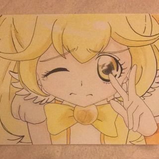 プリキュア イラスト(アート/写真)